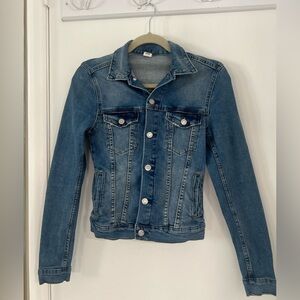 Fitted Denim Jacket - XS